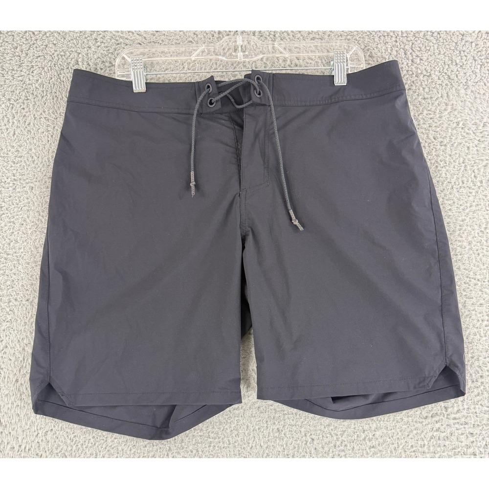 Aether Apparel Board Shorts Mens 34 Black Stretch Quick Dry Swim Trunks‎ Active